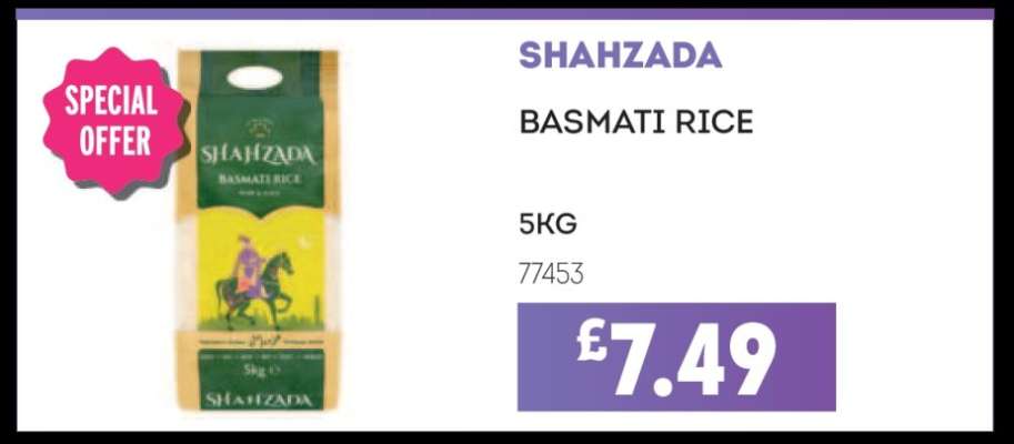Shahzada Basmati Rice