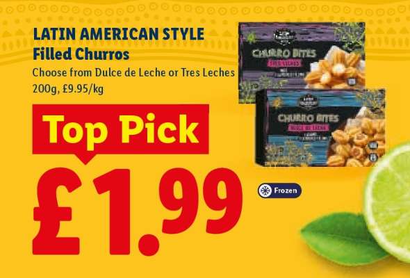 LATIN AMERICAN STYLE Filled Churros