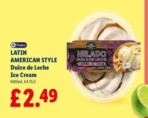 LATIN AMERICAN STYLE Dulce de Leche Ice Cream