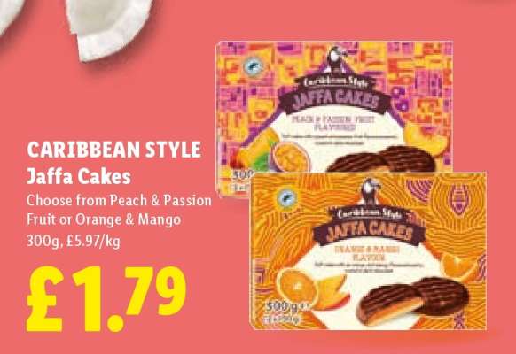 CARIBBEAN STYLE Jaffa Cakes