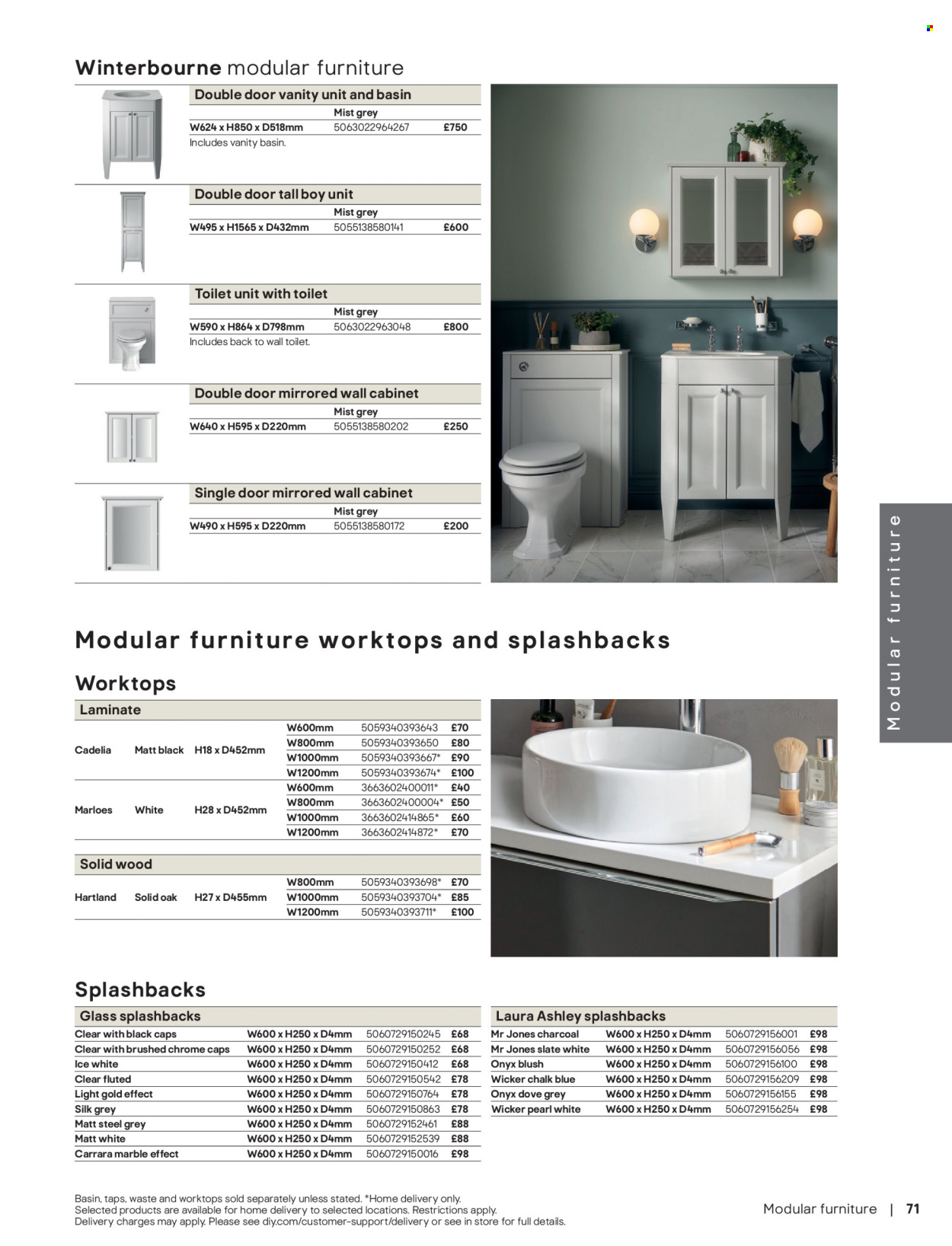 B&Q offer . Page 73. Page 73
