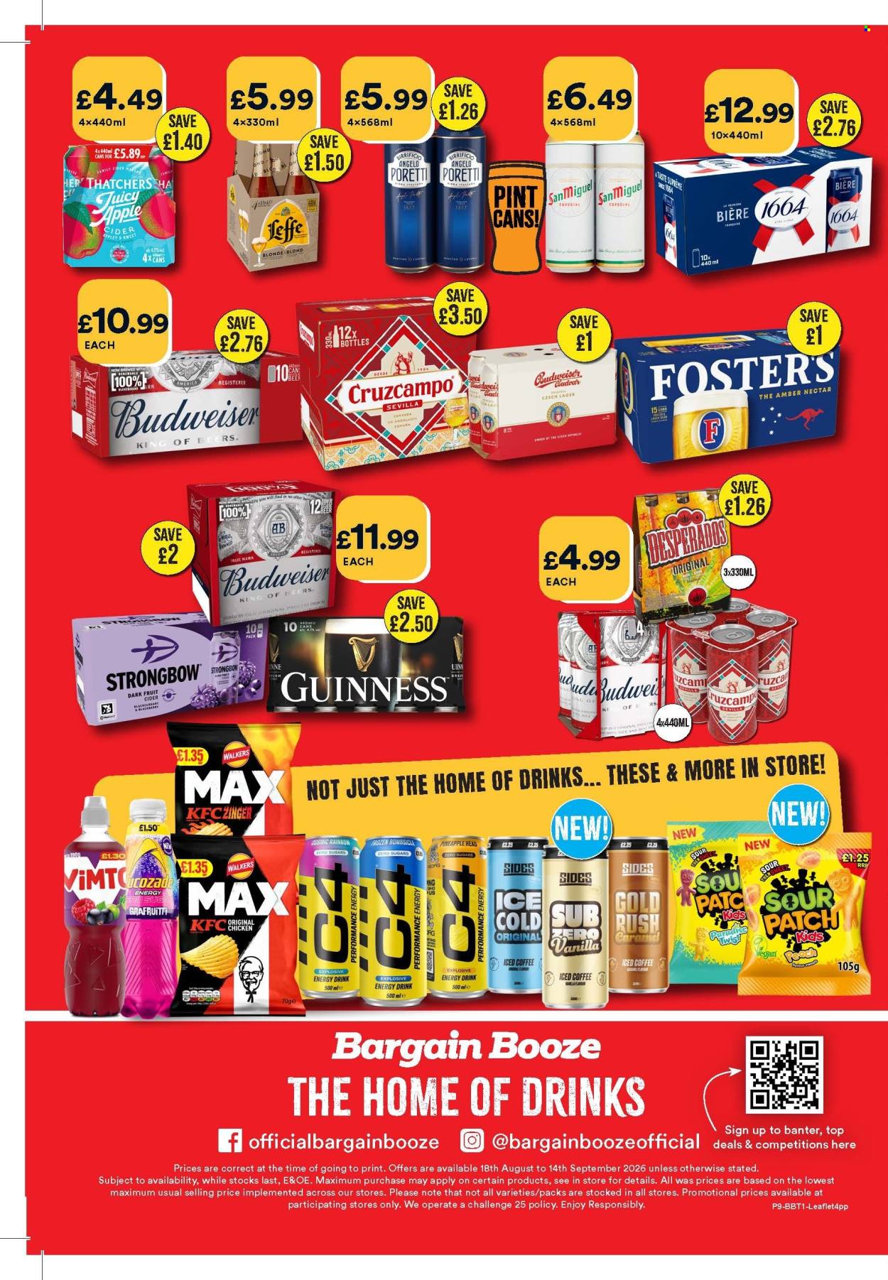 Bargain Booze offer  - 18.8.2026 - 14.9.2026. Page 4. Page 4