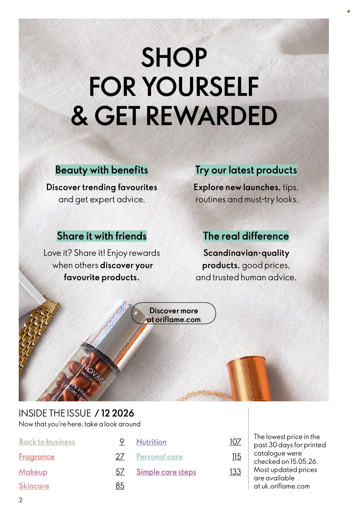 Oriflame offer  - 19.8.2026 - 8.9.2026. Page 2. Page 2