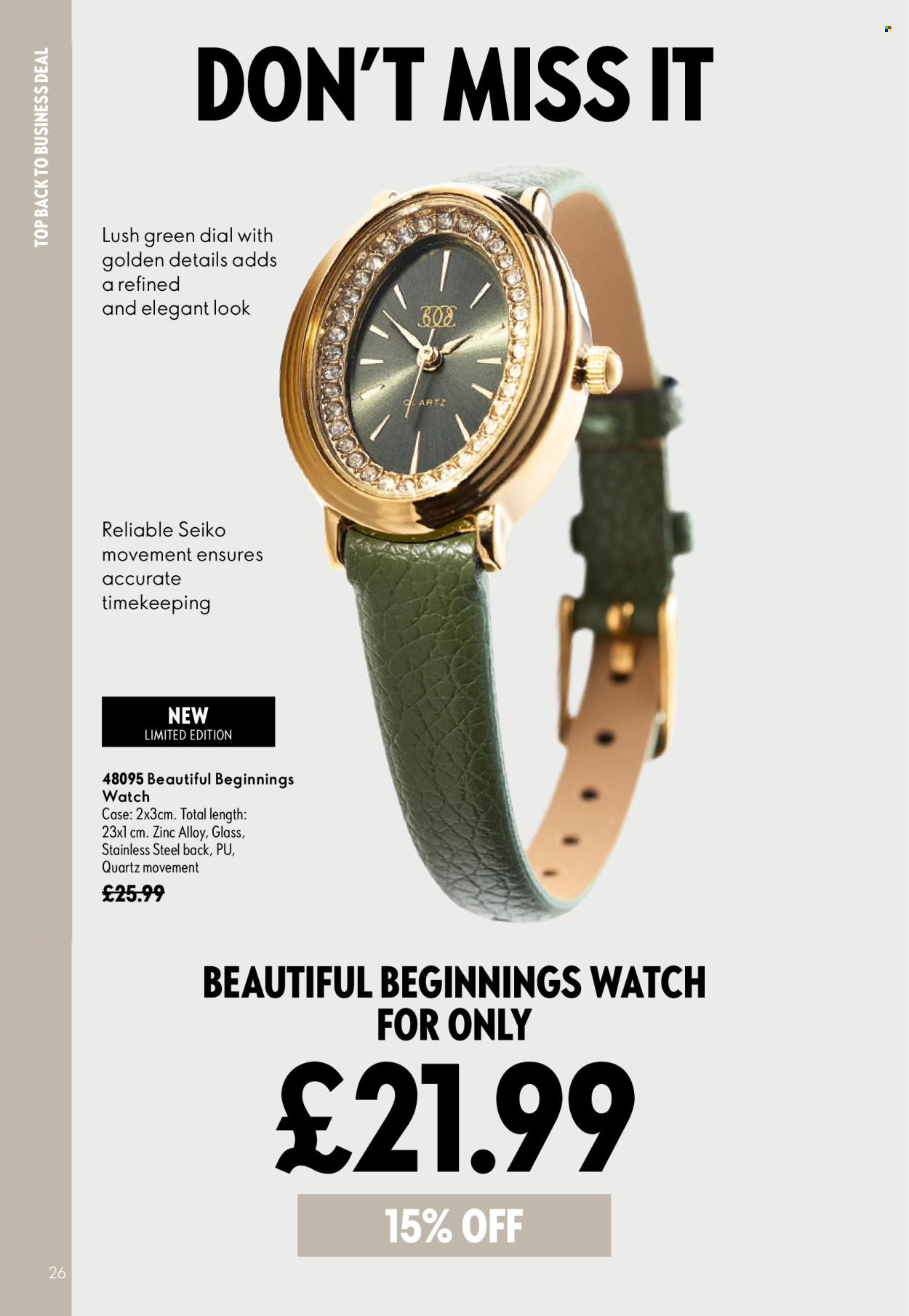 Oriflame offer  - 19.8.2026 - 8.9.2026. Page 26. Page 26