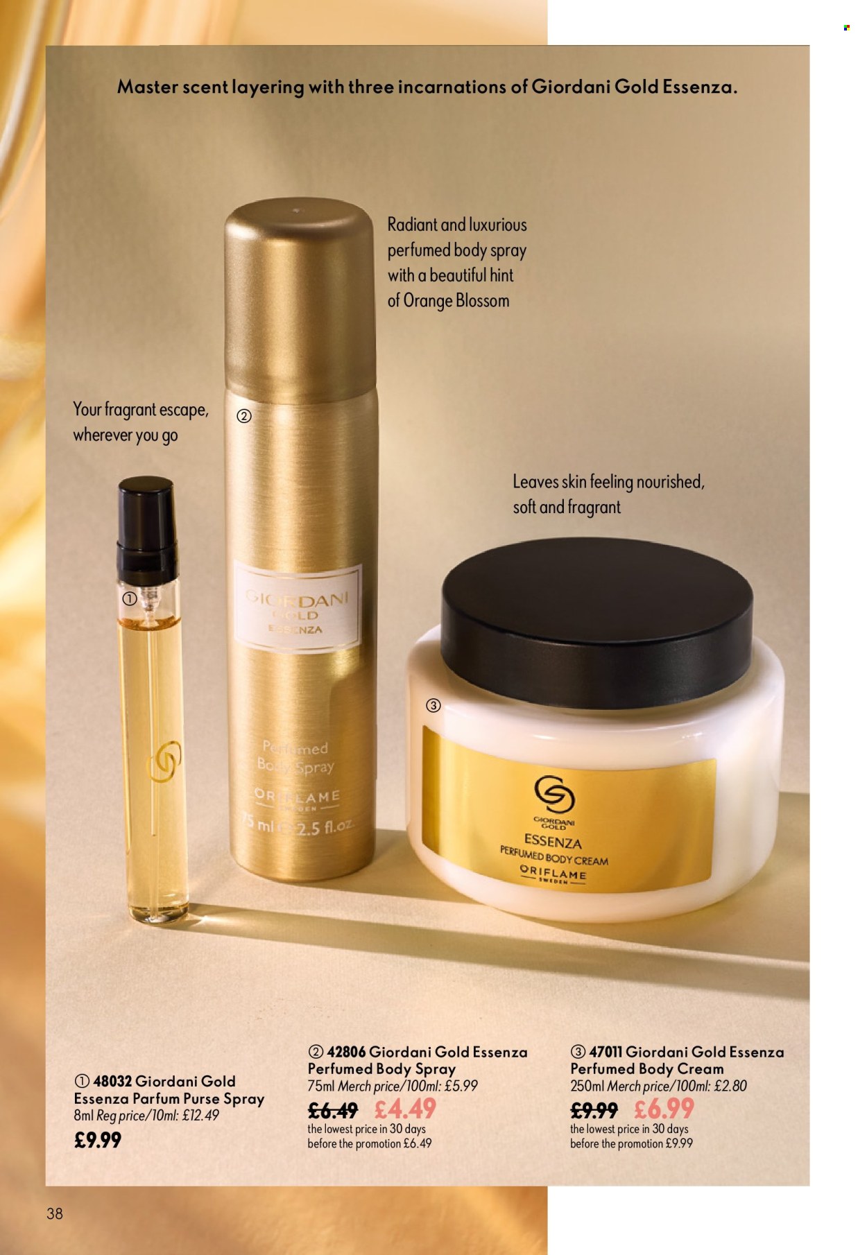 Oriflame offer  - 19.8.2026 - 8.9.2026. Page 38. Page 38