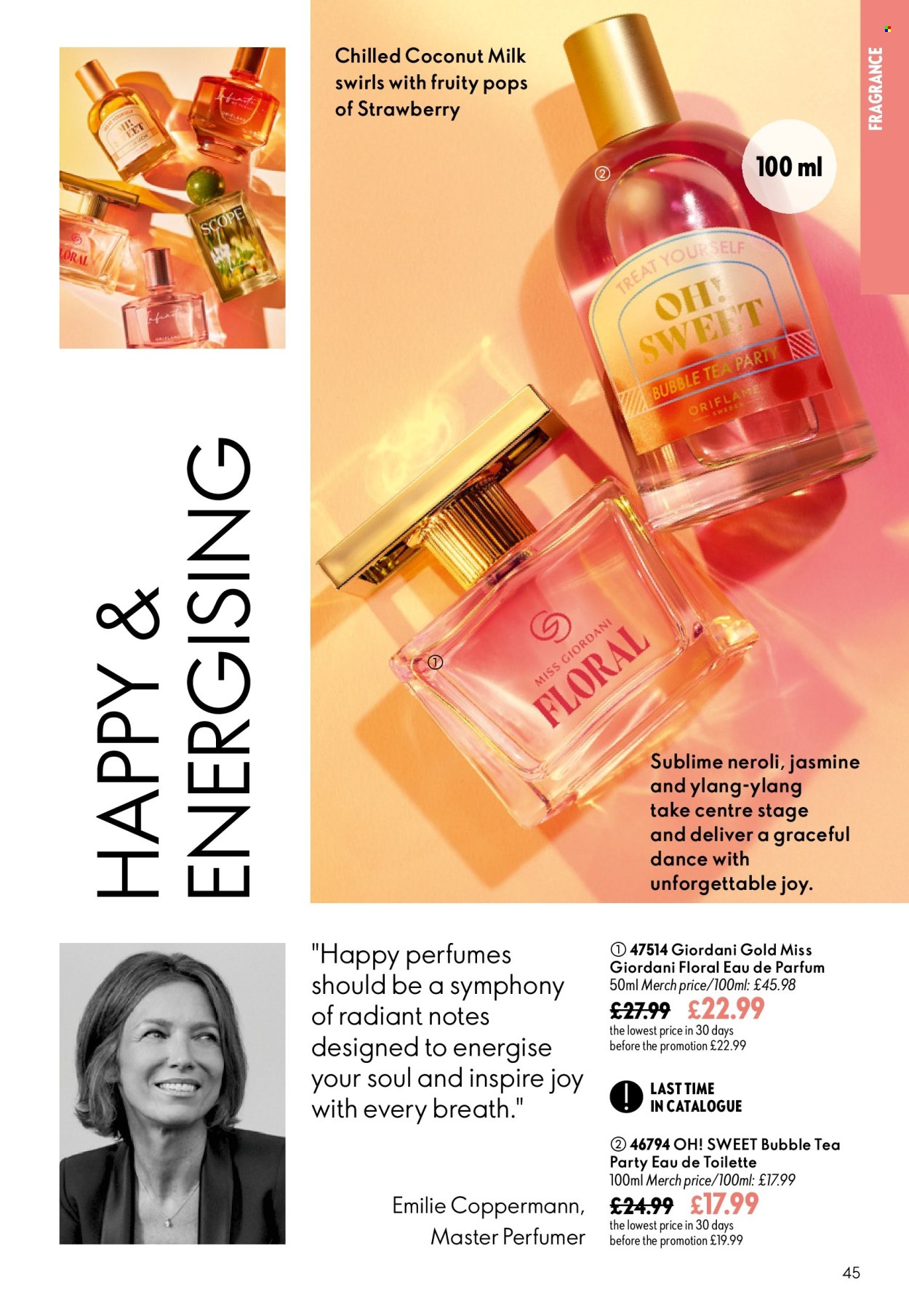 Oriflame offer  - 19.8.2026 - 8.9.2026. Page 45. Page 45