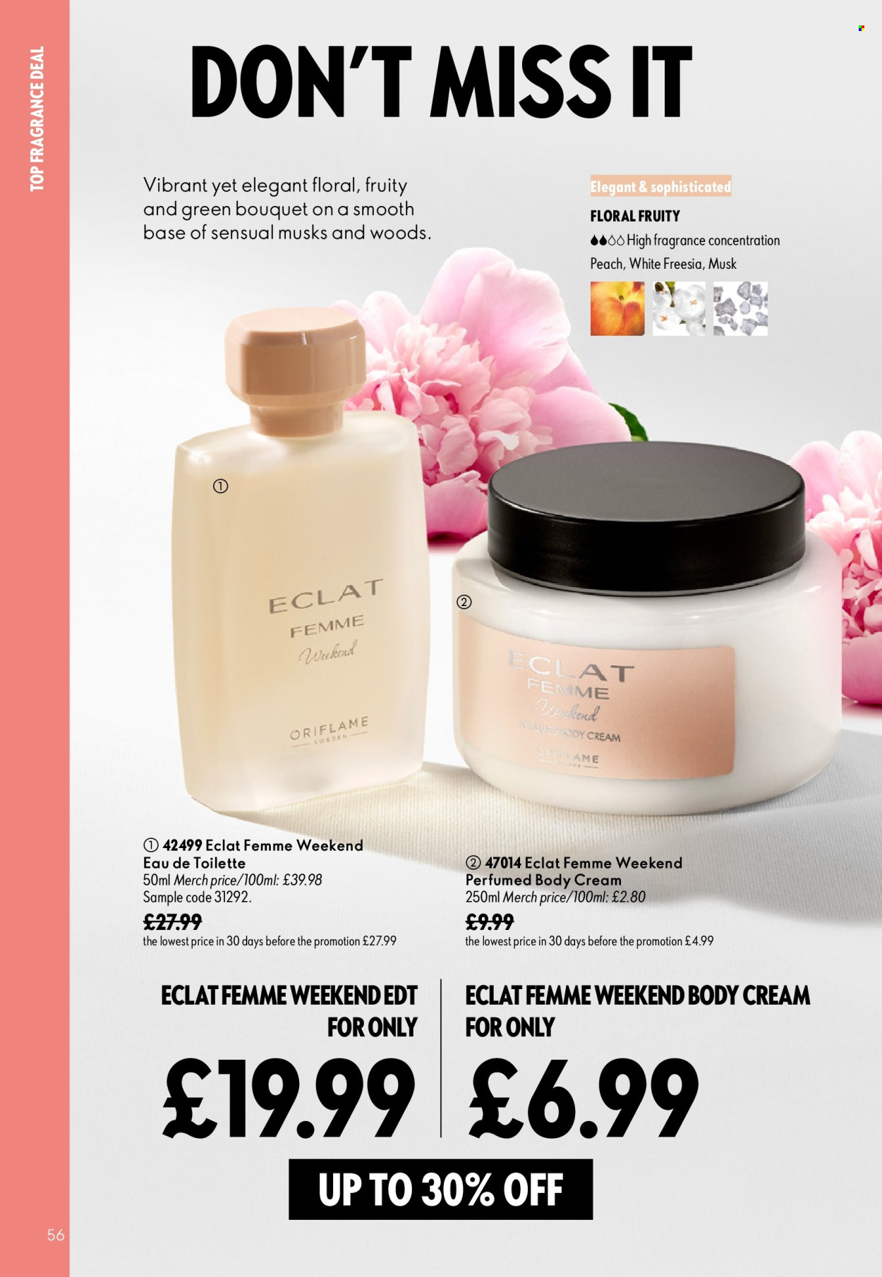 Oriflame offer  - 19.8.2026 - 8.9.2026. Page 56. Page 56
