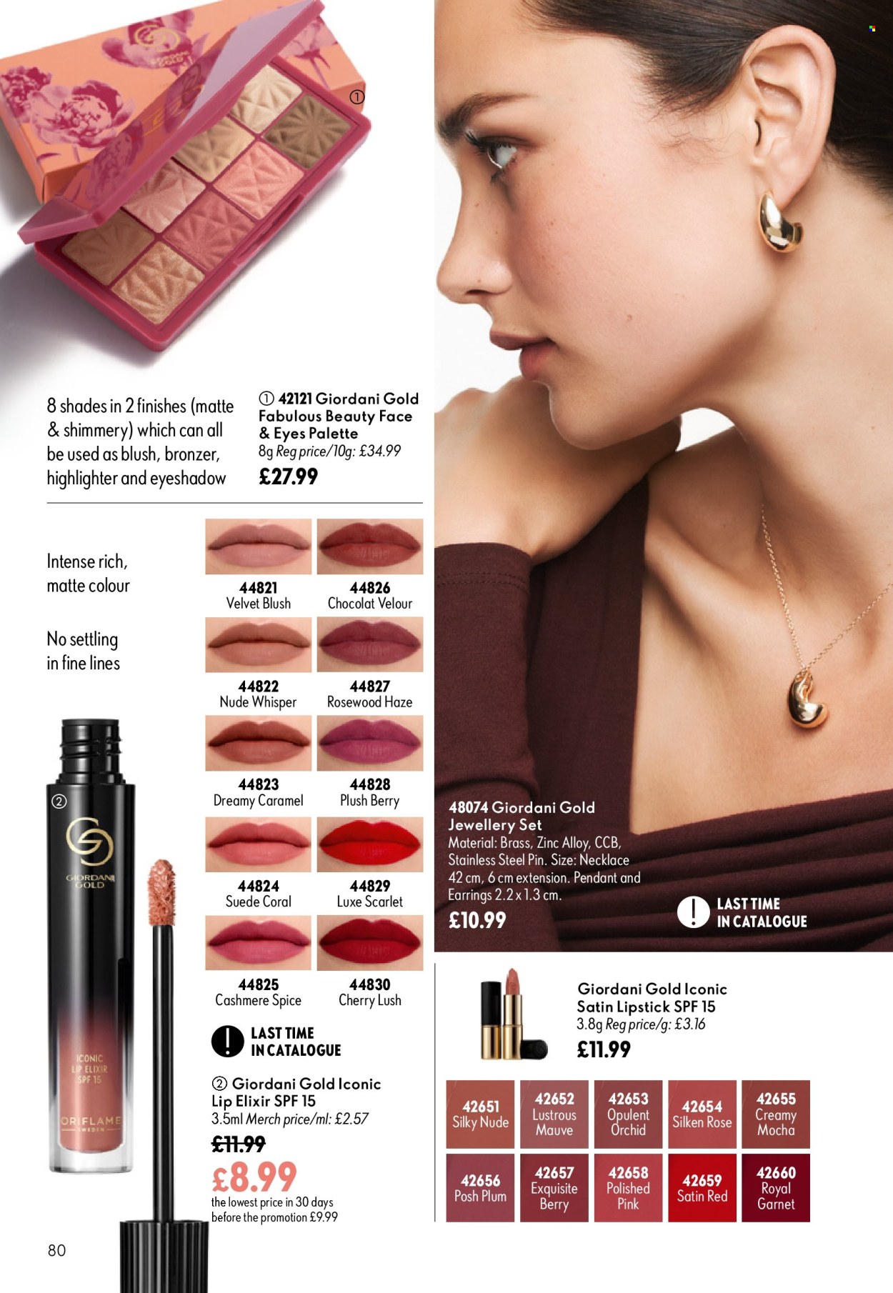 Oriflame offer  - 19.8.2026 - 8.9.2026. Page 80. Page 80
