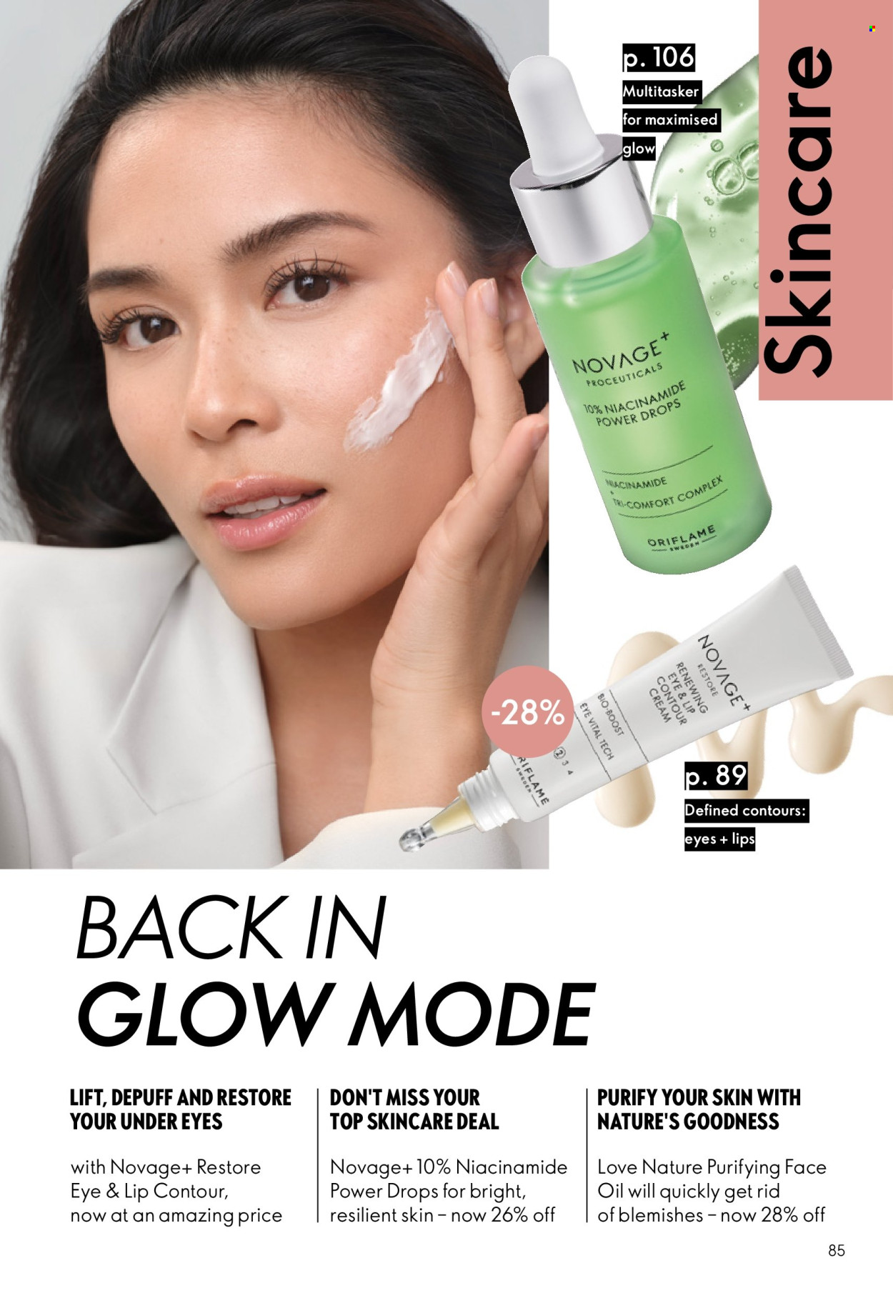 Oriflame offer  - 19.8.2026 - 8.9.2026. Page 85. Page 85