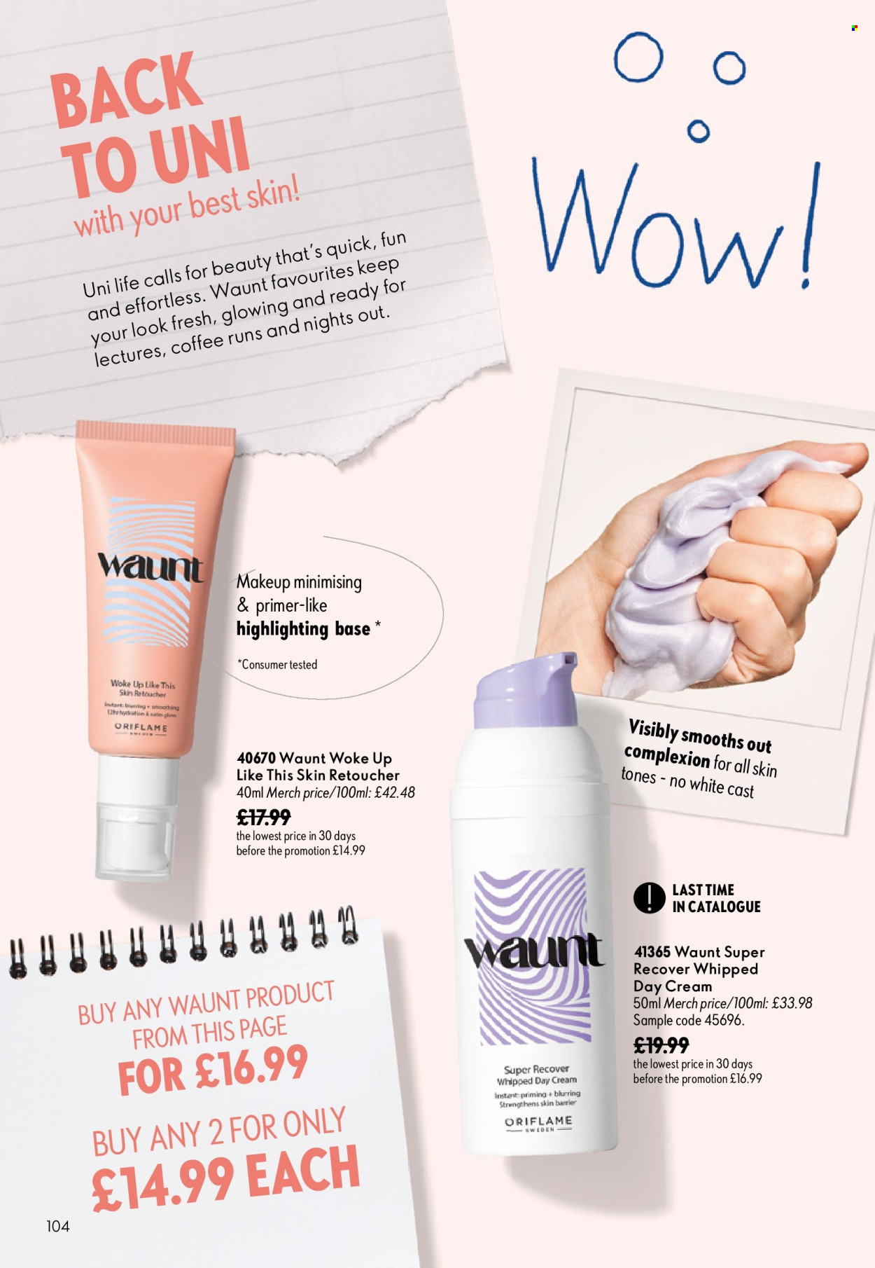 Oriflame offer  - 19.8.2026 - 8.9.2026. Page 104. Page 104