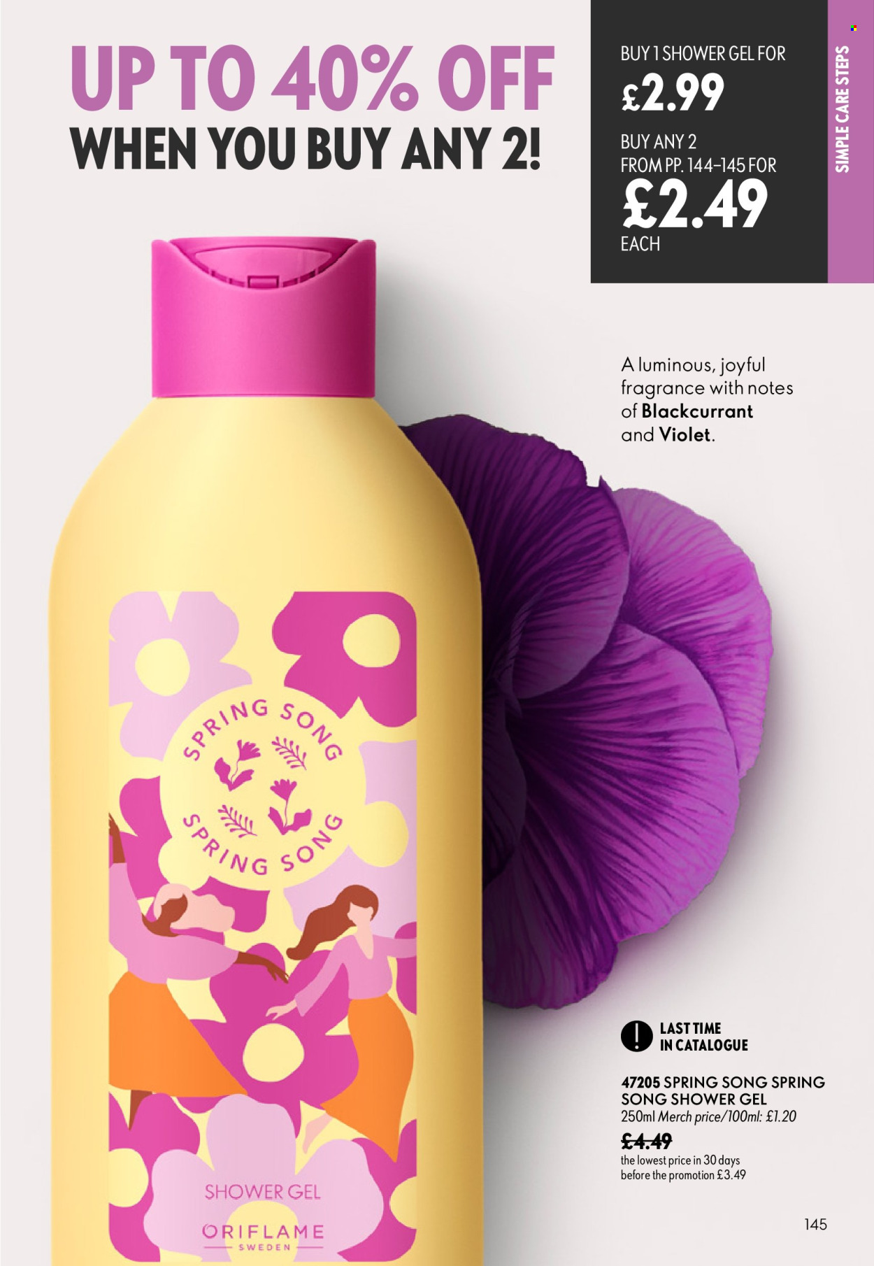 Oriflame offer  - 19.8.2026 - 8.9.2026. Page 145. Page 145
