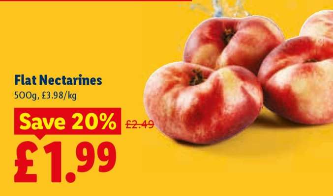 Flat Nectarines