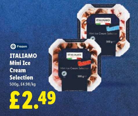 ITALIAMO Mini Ice Cream Selection