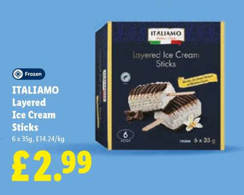 ITALIAMO Layered Ice Cream Sticks