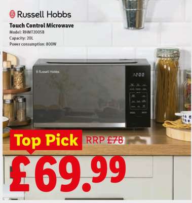 Russell Hobbs Touch Control Microwave