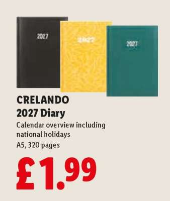CRELANDO 2027 Diary