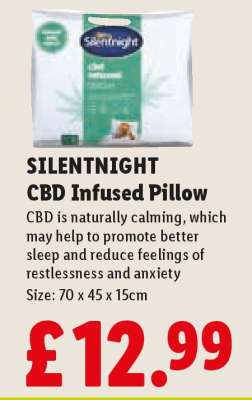 SILENTNIGHT CBD Infused Pillow