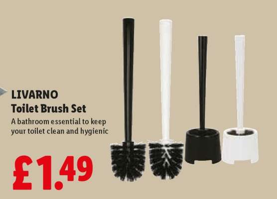 LIVARNO Toilet Brush Set