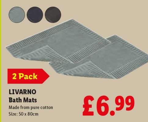 LIVARNO Bath Mats