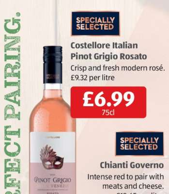 Costellore Italian Pinot Grigio Rosato