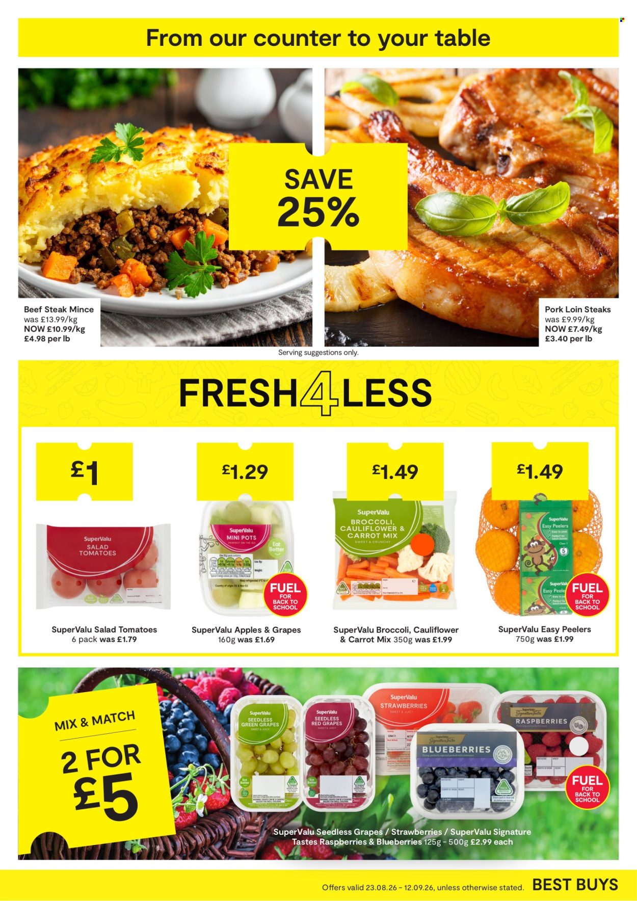 SuperValu offer  - 23.8.2026 - 12.9.2026. Page 5. Page 5