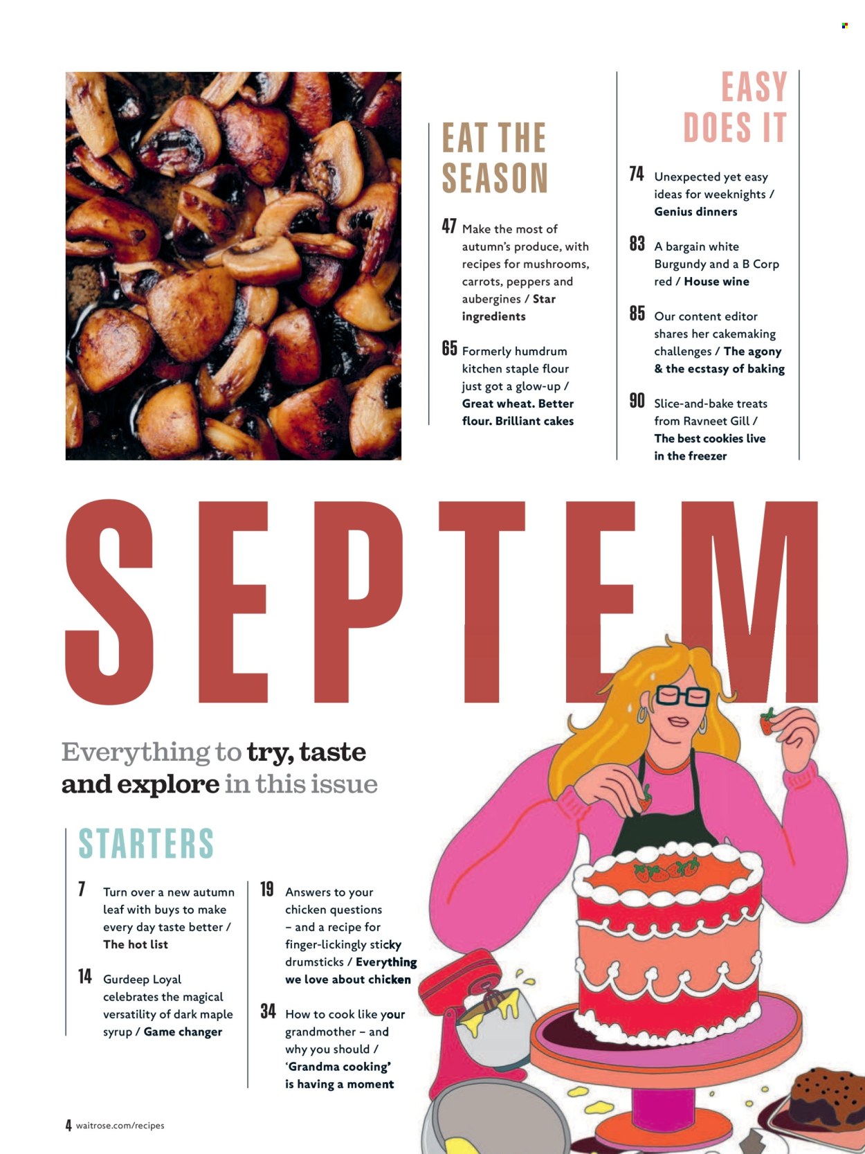Waitrose offer  - 1.9.2026 - 30.9.2026. Page 4. Page 4