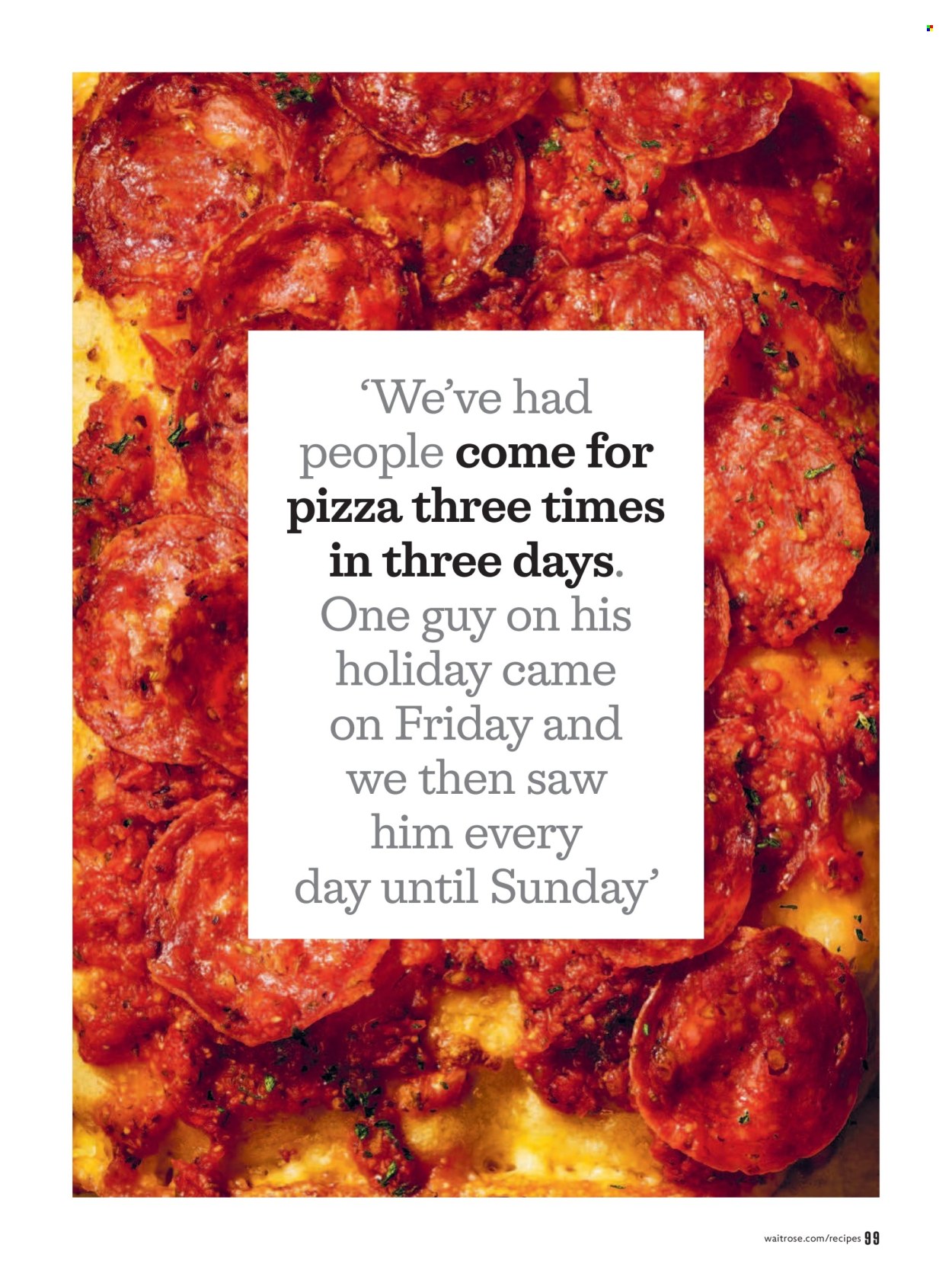 Waitrose offer  - 1.9.2026 - 30.9.2026. Page 99. Page 99