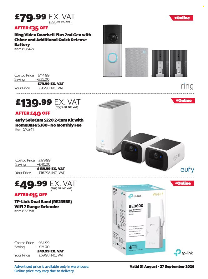 Costco offer  - 31.8.2026 - 27.9.2026. Page 3. Page 3
