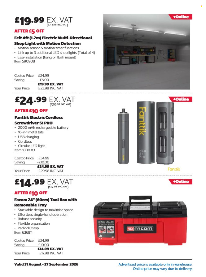 Costco offer  - 31.8.2026 - 27.9.2026. Page 4. Page 4