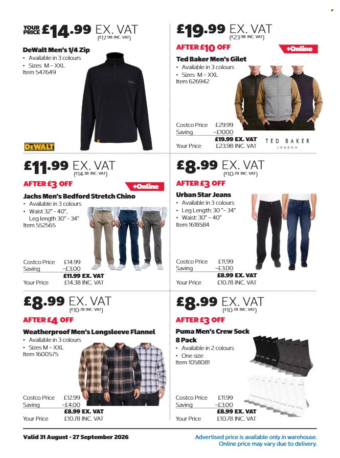 Costco offer  - 31.8.2026 - 27.9.2026. Page 12. Page 12