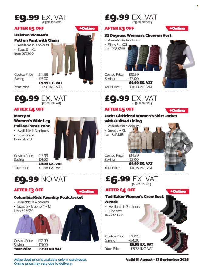 Costco offer  - 31.8.2026 - 27.9.2026. Page 13. Page 13