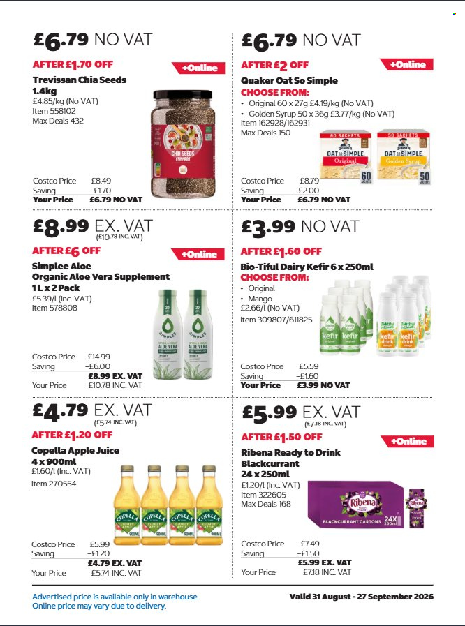 Costco offer  - 31.8.2026 - 27.9.2026. Page 15. Page 15