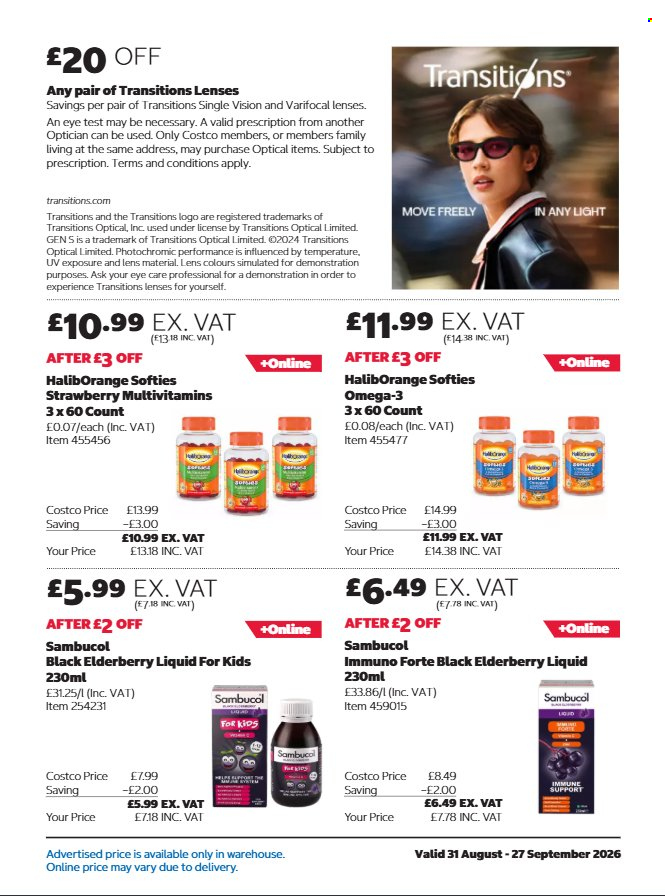 Costco offer  - 31.8.2026 - 27.9.2026. Page 21. Page 21