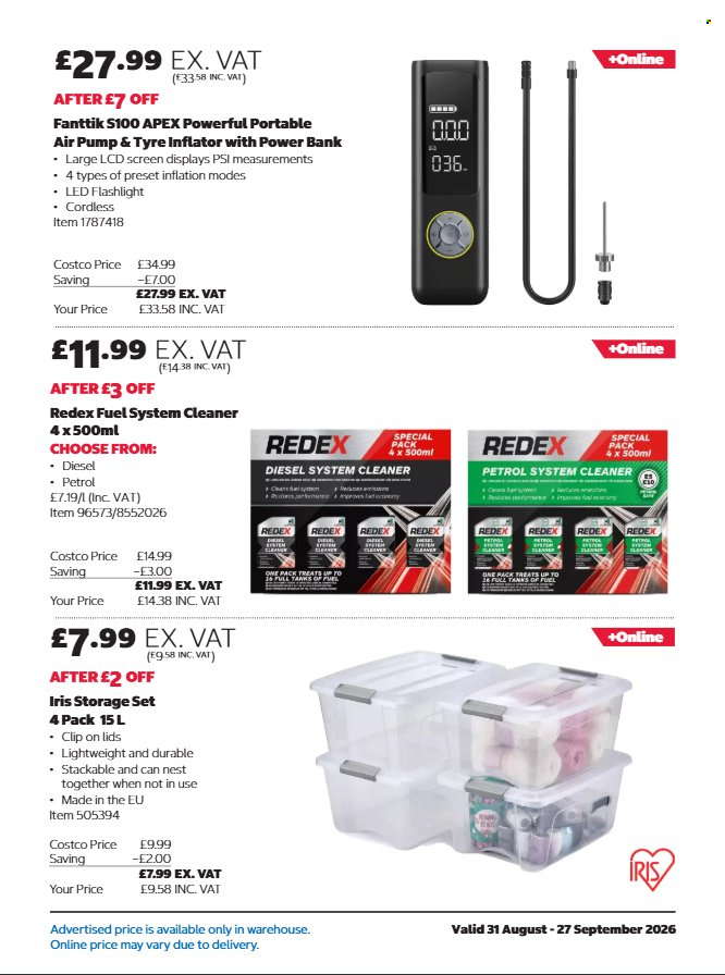 Costco offer  - 31.8.2026 - 27.9.2026. Page 5. Page 5