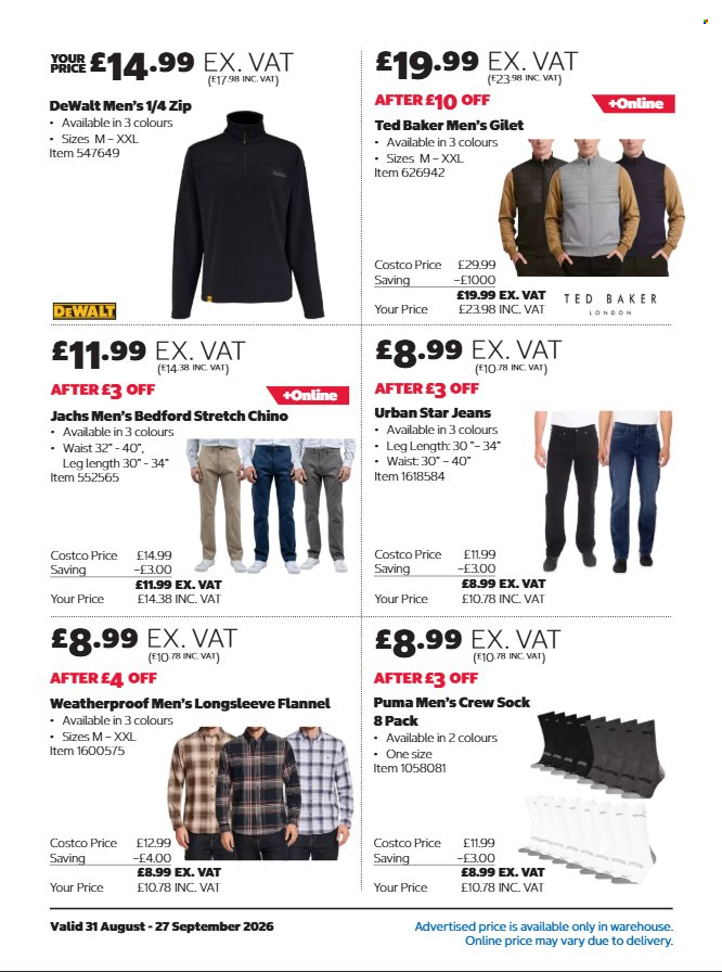 Costco offer  - 31.8.2026 - 27.9.2026. Page 12. Page 12