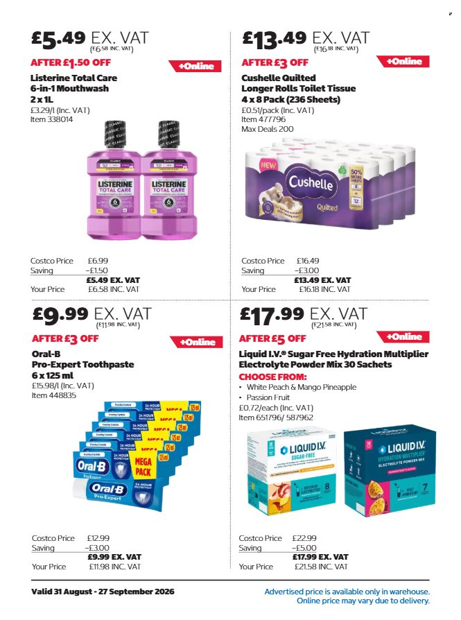 Costco offer  - 31.8.2026 - 27.9.2026. Page 22. Page 22