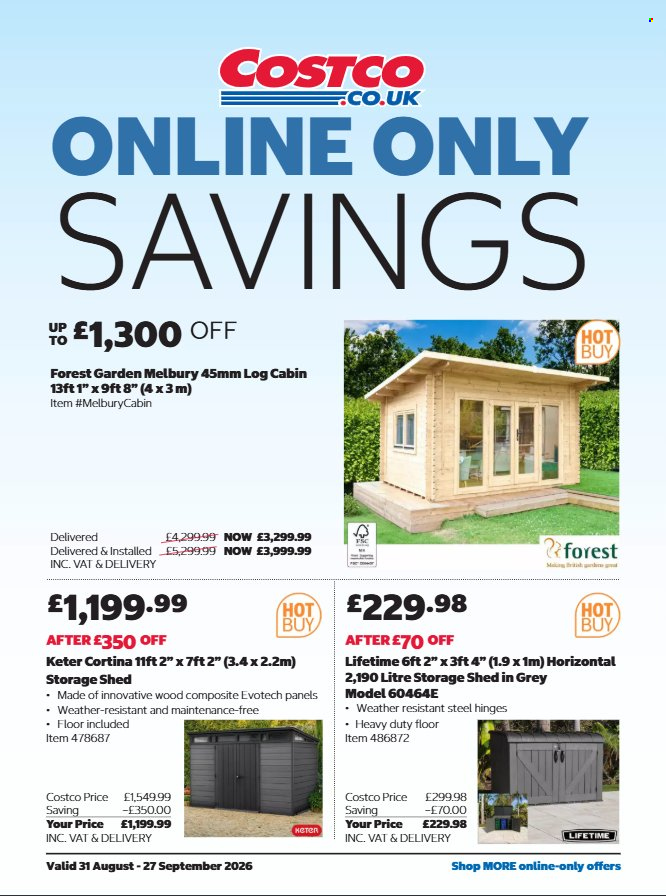 Costco offer  - 31.8.2026 - 27.9.2026. Page 26. Page 26