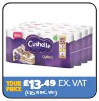 Cushelle Quilted Toilet Tissue