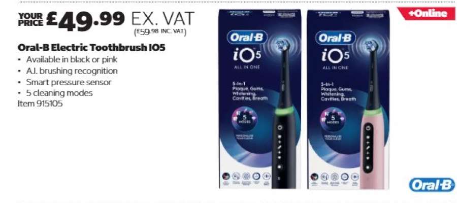 Oral-B Electric Toothbrush iO5
