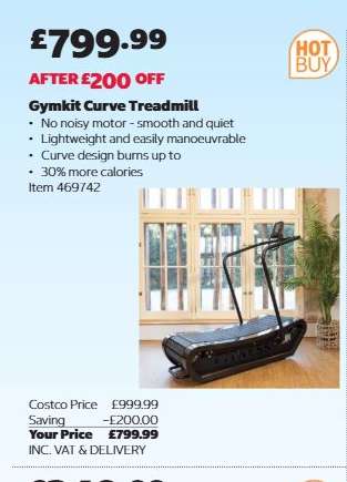 Gymkit Curve Treadmill