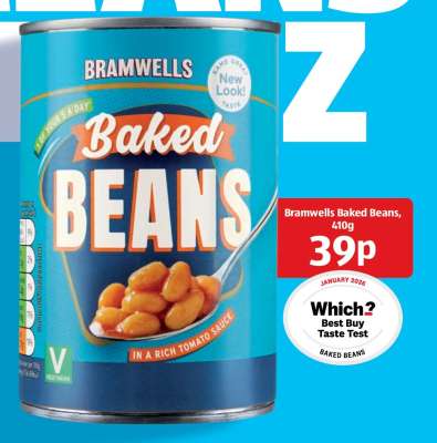 Bramwells Baked Beans, 410g