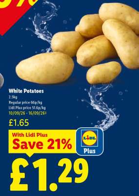 White Potatoes