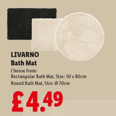 LIVARNO Bath Mat