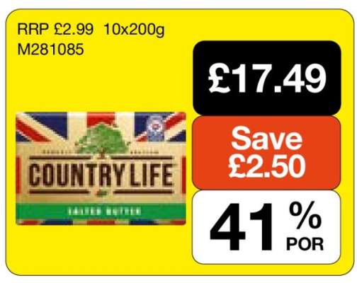 Country Life Salted Butter