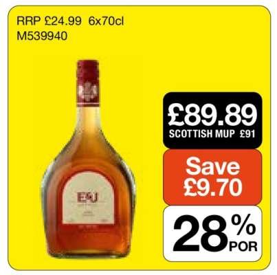 E&J BRANDY