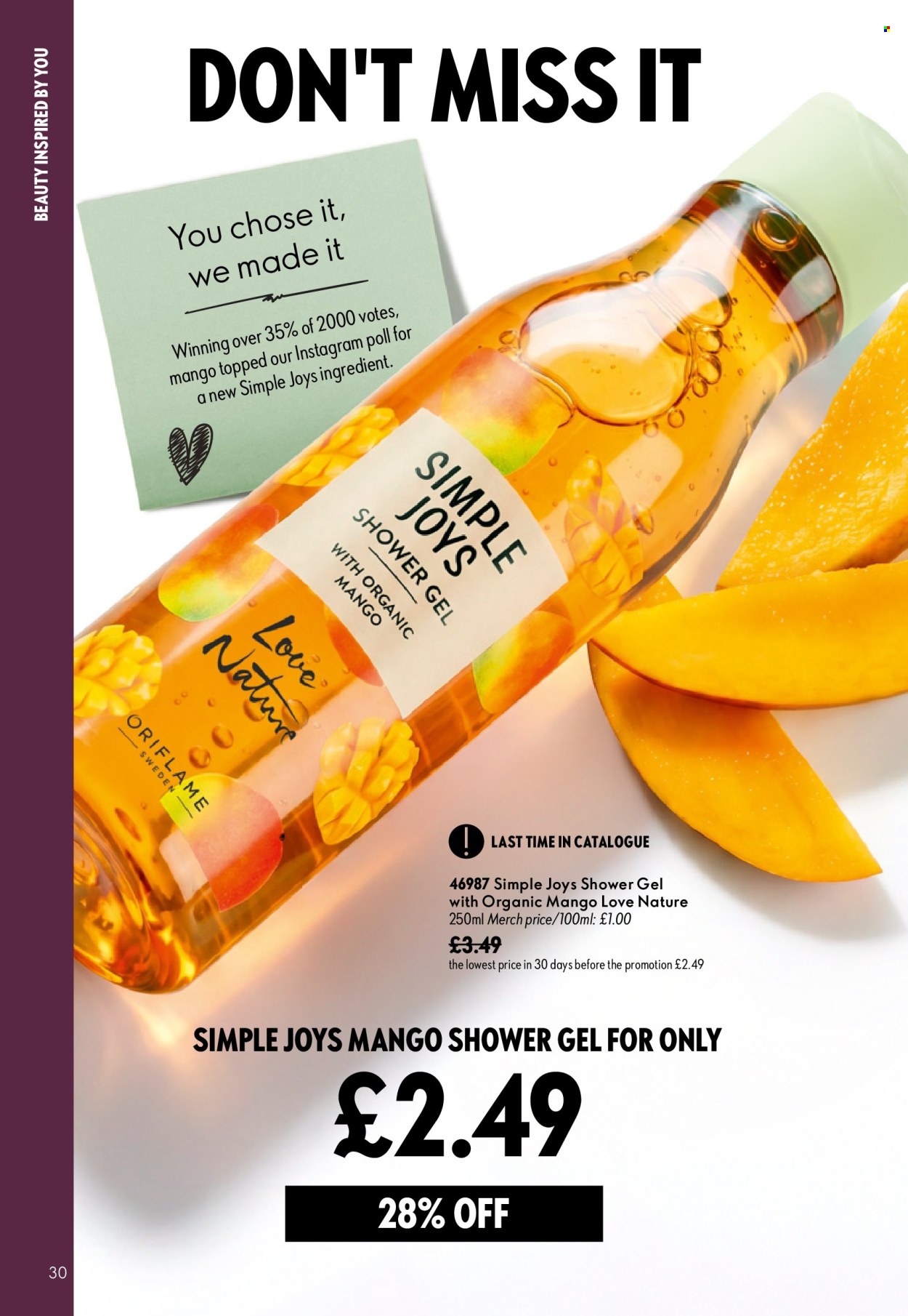 Oriflame offer  - 9.9.2026 - 29.9.2026. Page 30. Page 30