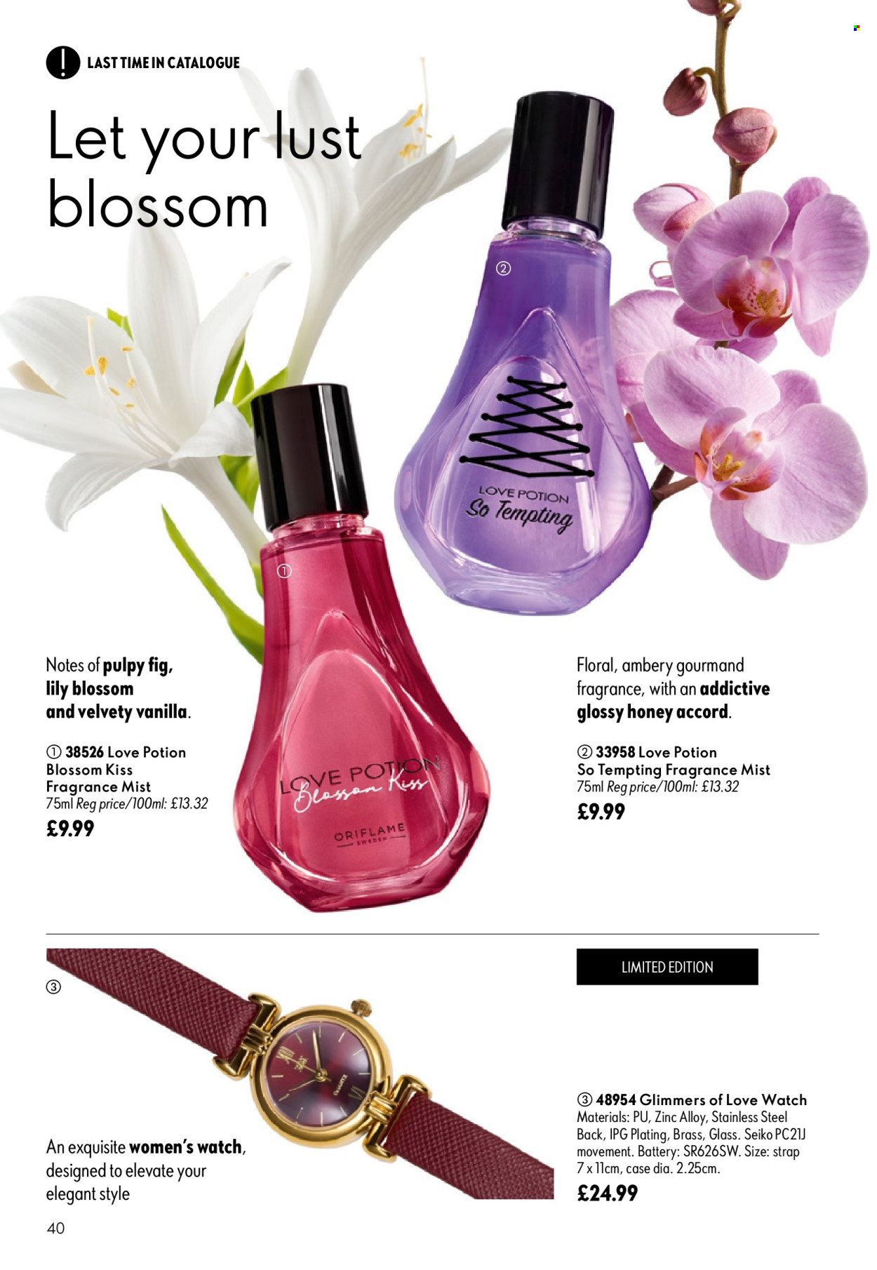 Oriflame offer  - 9.9.2026 - 29.9.2026. Page 40. Page 40