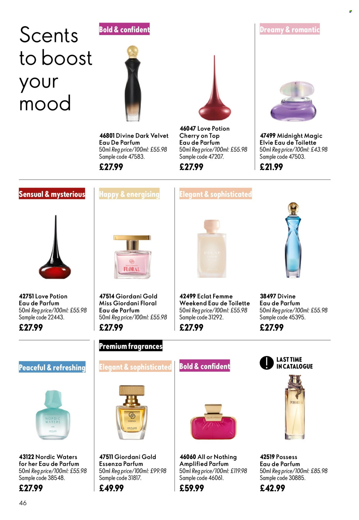 Oriflame offer  - 9.9.2026 - 29.9.2026. Page 46. Page 46