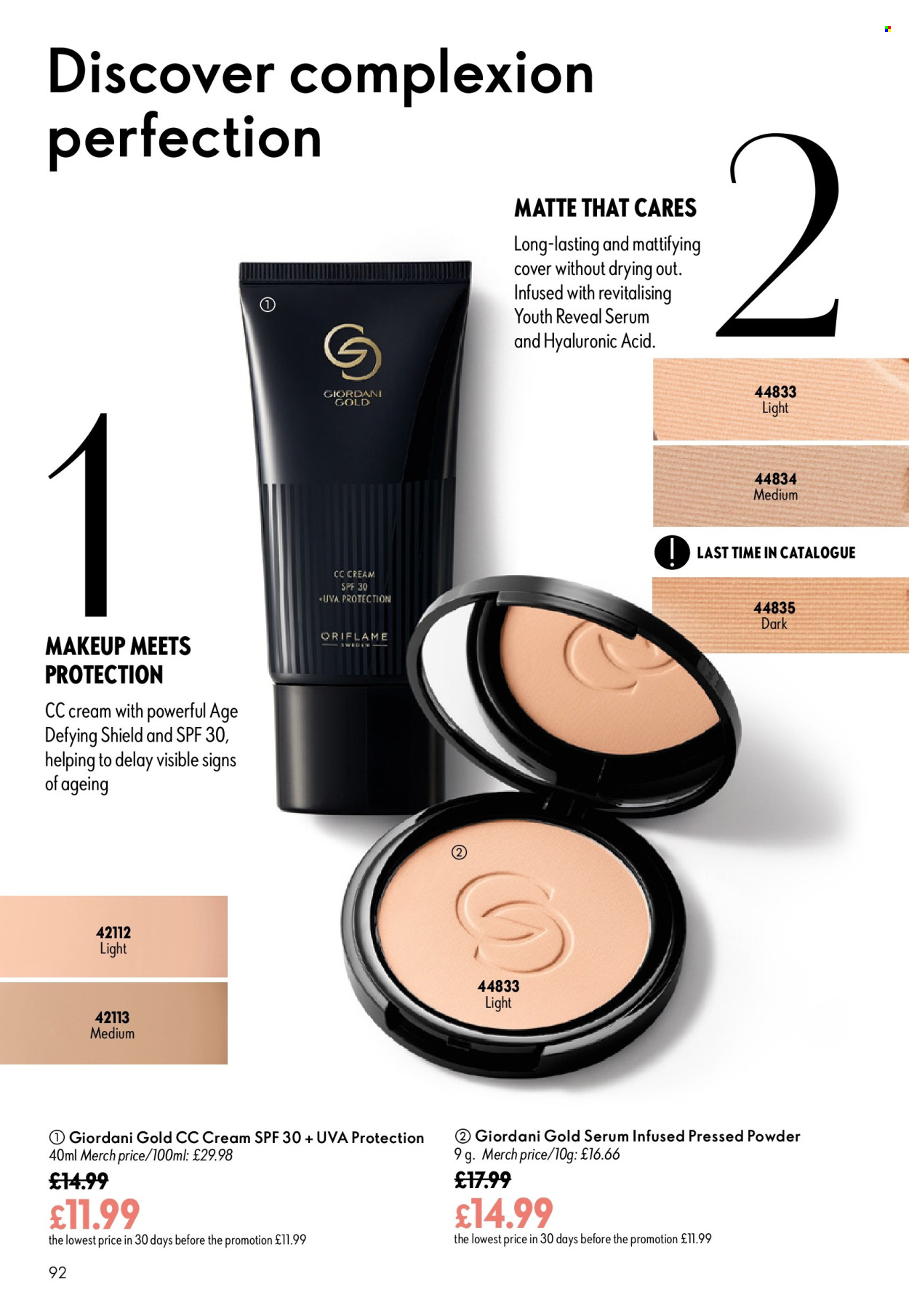 Oriflame offer  - 9.9.2026 - 29.9.2026. Page 92. Page 92