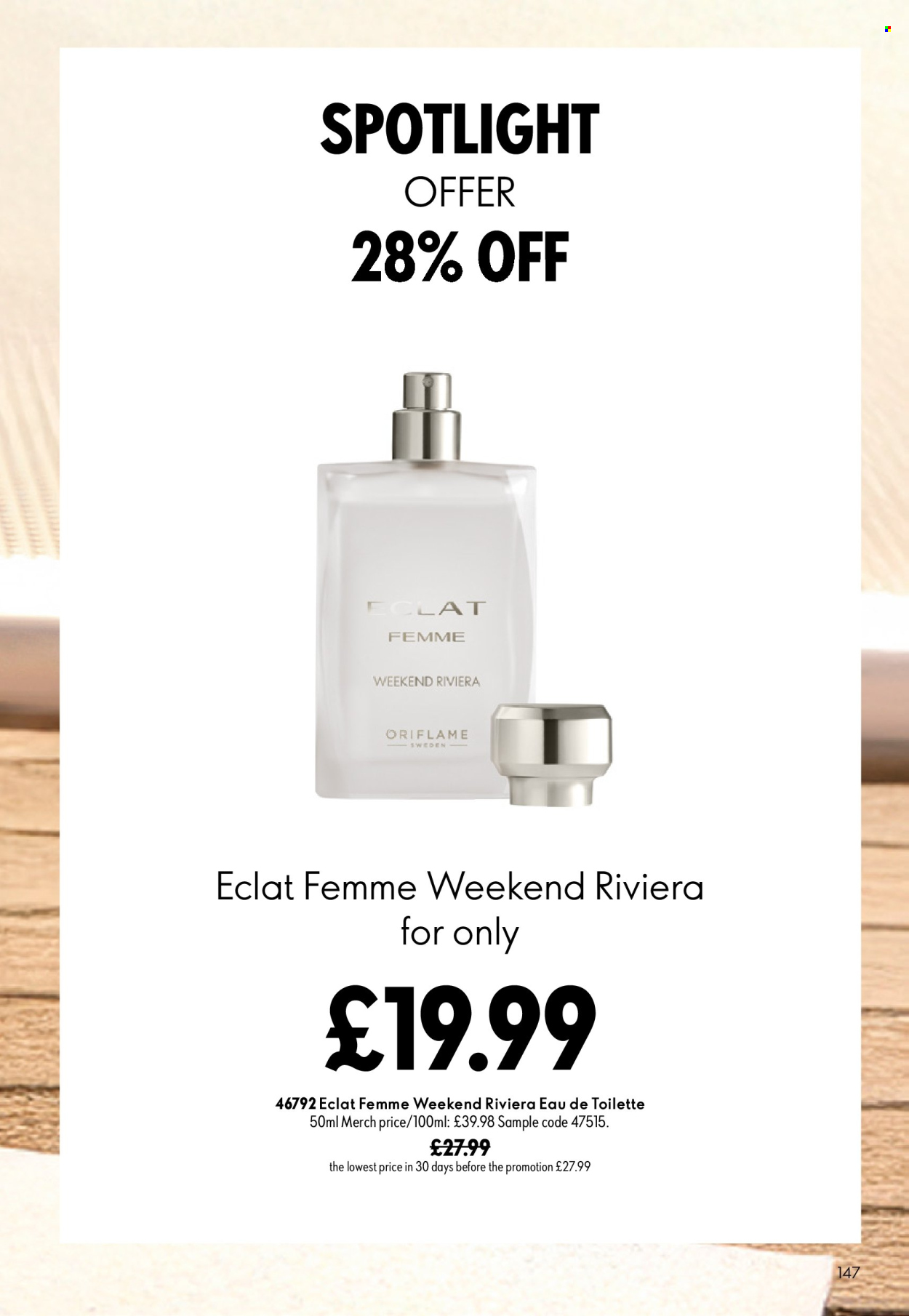 Oriflame offer  - 9.9.2026 - 29.9.2026. Page 147. Page 147